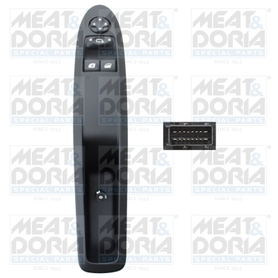 Switch, window regulator
